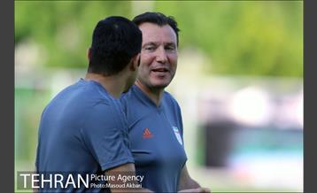 اولین تمرین تیم ملی فوتبال با سرمربی جدید 2