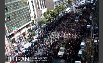 تشییع سه شهید گمنام در میدان فاطمی 20