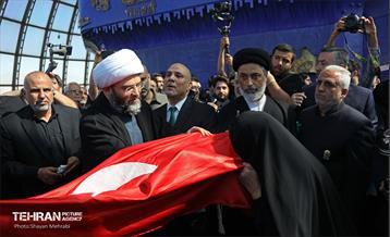 آیین اهتزاز پرچم گنبد ائمه اطهار "گنبد عاشقی" 19