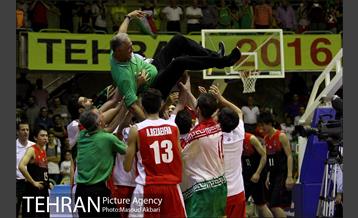 قهرمانی بسکتبال ایران در جوانان آسیا 19