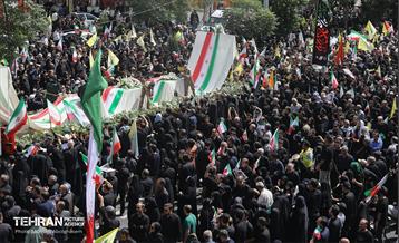 تشییع شهدای اقتدار ملی در تهران - 3  63
