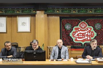 دیدار جمعی از نمایندگان مجلس شورای اسلامی با شهردار تهران  5