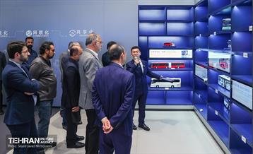 آیین رونمایی و تحویل 110 دستگاه اتوبوس جدید برقی پایتخت در کشور چین 28