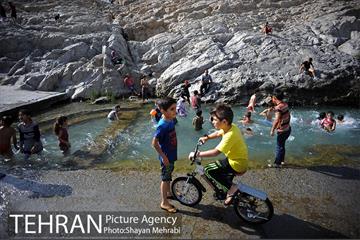 تابستان گرم  در چشمه علی 5
