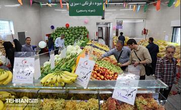 افتتاح بازار میوه و تره‌بار میخک و مروارید 8