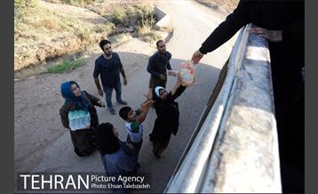 خدمات رسانی شهرداری تهران به مناطق حادثه زلزله کرمانشاه 29