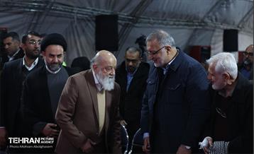 آئین بهره‌برداری از چهار پروژه عمرانی در غرب پایتخت 24