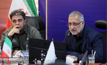 نشست شهردار تهران با معاون حمل و نقل و ترافیک شهرداری 7