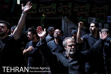 عزاداری تاسوعا در بازار تهران 7