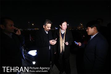اکران تصاویری بر برج آزادی تهران برای همدردی با ملت چین 2