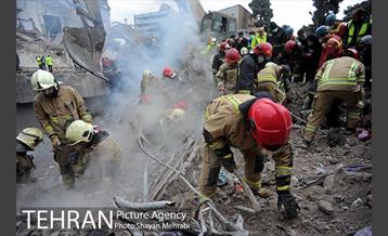 هشتمین روز آواربرداری ساختمان پلاسکو-2 26