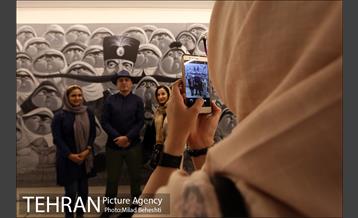 نمایشگاه نقاشی بزرگمهر حسین پور 10