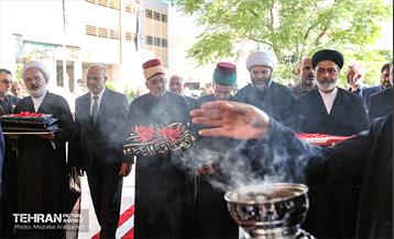 آیین اهتزاز پرچم گنبد ائمه اطهار "گنبد عاشقی" 19