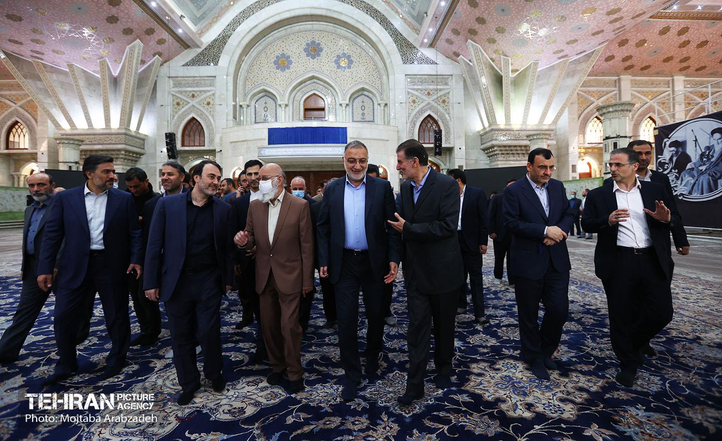 تجدید میثاق شهردار تهران با آرمان‌های بنیان‌گذار جمهوری اسلامی 20