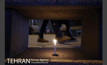 ادای احترام اهالی تئاتر به شهدای آتش نشان‎ 3