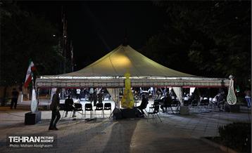 عزاداری شب هفتم محرم در خیمه هنر 10