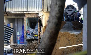 رانش زمین در خیابان مولوی -2 26