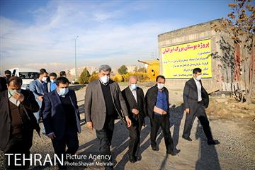 بازدید شهردار تهران از منطقه 19 9