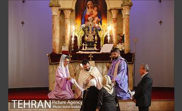 دیدار شهردار منطقه شش از کلیسای سرکیس مقدس