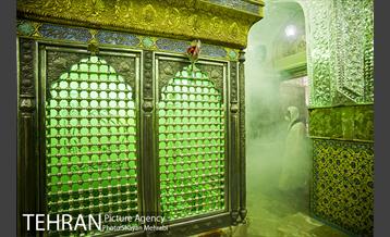 عملیات ضدعفونی امامزاده صالح(ع) 9