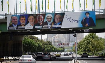 نصب تبلیغات نامزدهای چهاردهمین دوره انتخابات ریاست جمهوری در پایتخت 8