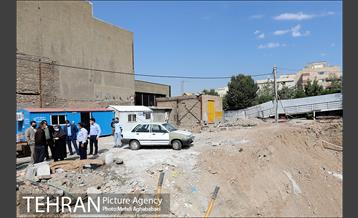 بازدید رییس سازمان بازرسی از  پروژه های منطقه هشت 18