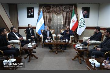 دیدار شهردار تهران با هئیتی از کشور نیکاراگوئه  34