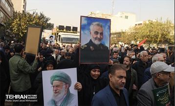 مراسم تشییع پیکرهای ۱۰۰ شهید گمنام 66