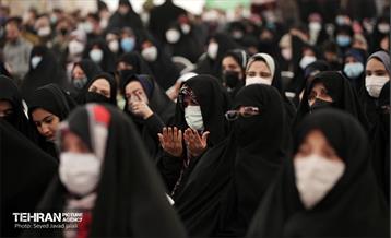 مراسم تشییع دو شهید گمنام در منطقه 22