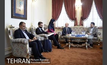 دیدار رئیس مرکز ارتباطات با سفیر فرانسه 9