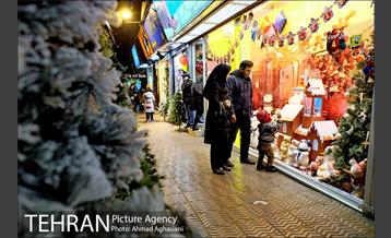 بازار کریسمس در خیابان میرزای شیرازی 27