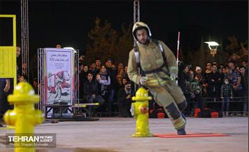 مسابقات چالش تخصصی آتش‌نشانان 18