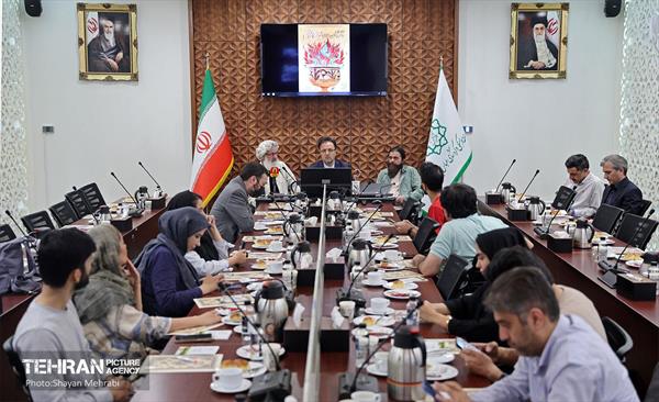 نشست خبری نخستین جایزه بزرگ ملی پویانمایی آب و آتش 29