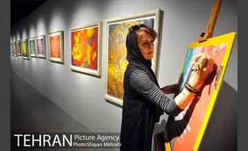 نمایشگاه نقاشی آثار شهرو خردمند 17