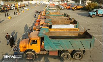 مانور برف روبی شهرداری منطقه 5