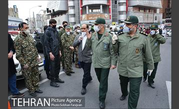 رزمایش مشترک سپاه و شهرداری تهران  15