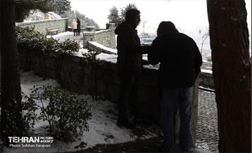 روز برفی تهران - 1 12