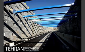 افتتاح پروژه زیرگذر استاد معین 1