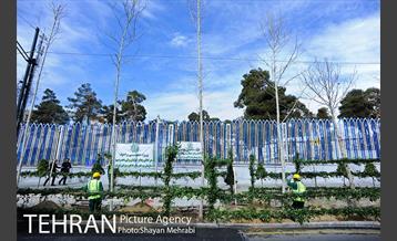 آیین کاشت 40 اصله درخت، به مناسبت چهلمین سالگرد انقلاب اسلامی باحضور شهردار تهران 39
