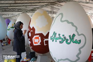 جشنواره تخم‌مرغ رنگی در پارک شهر 5