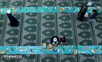 ضیافت افطاری در حرم عبدالعظیم حسنی(ع) 1