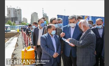 آیین آغاز عملیات اجرایی احداث نخستین قطعه از خط ۱۰ مترو 45