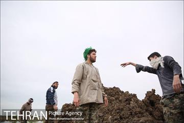 جلوگیری از ورود اب گرگان رود به شهر اق قلا 17