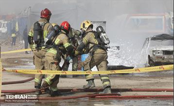 تمرین سراسری زلزله در بوستان ولایت 41