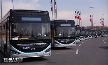 آیین رونمایی و ورود ناوگان حمل‌ونقل برقی شهر تهران 23