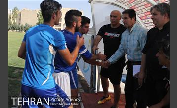 اولین تمرین تیم فوتبال استقلال تهران