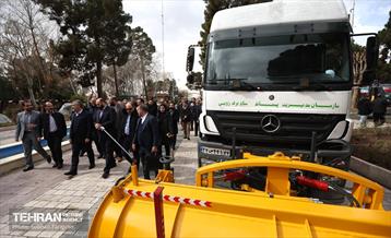 رونمایی از ماشین آلات سازمان مدیریت پسماند 6