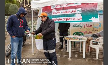 روز طبیعت بارانی در بوستان رازی 32