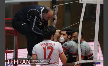 دیدار بانک سرمایه و شهرداری ارومیه در لیگ برتر والیبال