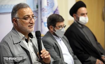 بازدید شهردار تهران از خانه مداحان و نشست با اعضا هیئت رئیسه 29